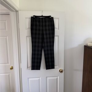 Rag & Bone Grey Checkered Pants